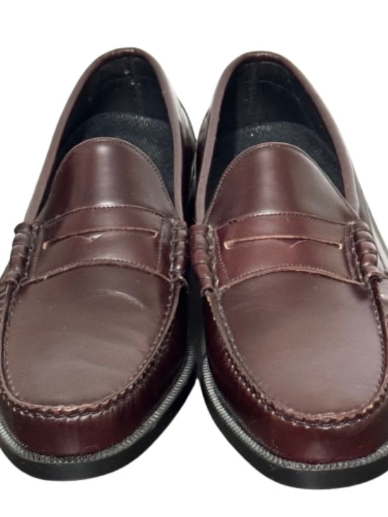 Men\'s Size 10 Florsheim Berkley 30253 Burgundy Leather Slip Penny Loafer main image 15